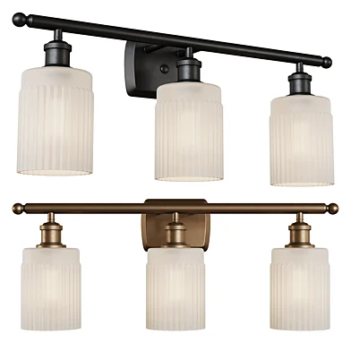 Ridged Austin Vanity Light  3