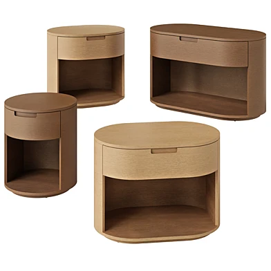 Restoration Hardware открытые тумбочки Corta