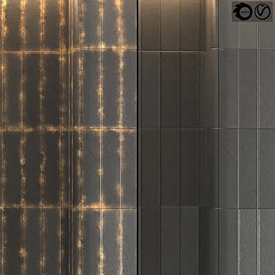 Wall Tile PBR Material Collection 09