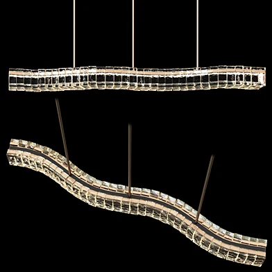 Lampatron Ring and Long chandeliers_IMANUEL