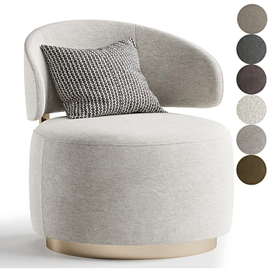 Maxime Swivel Side armchair