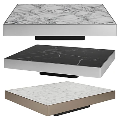 Minotti SOLID STEEL coffee table