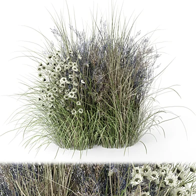 Outdoor Plants Bush -Bush Set 2136