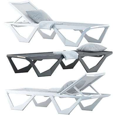 Voxel Sun Chaise by Karim Rashid