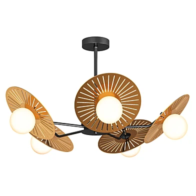 Chandelier Balls & Discs Circle 5 By Lalume