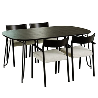 Milian table Falconera chair