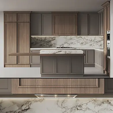 neoclassic kitchen 14