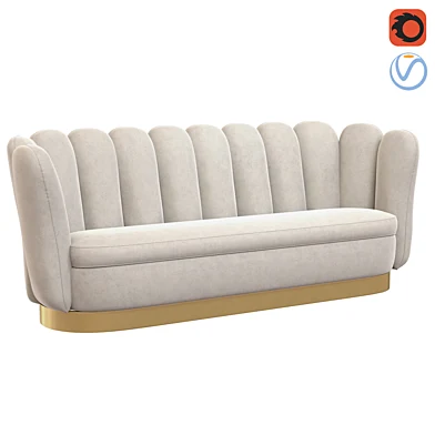 EICHHOLTZ SOFA MIRAGE BEIGE Sofa