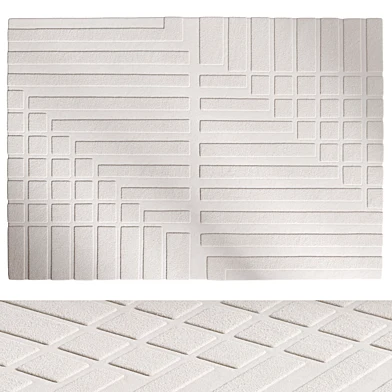 Wool Rug Yanis Ivory, Benuta