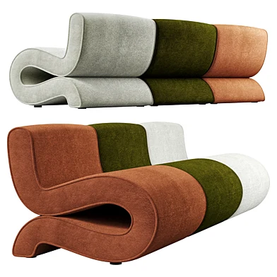 Noodle armchair three colours