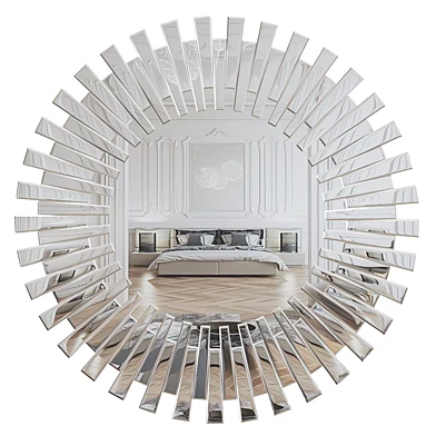 Miroir mural moderne et contemporain Norwalk