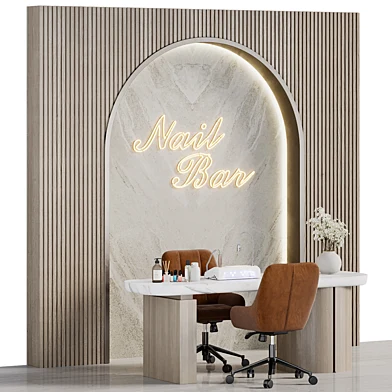 manicure area in the beauty salon 03