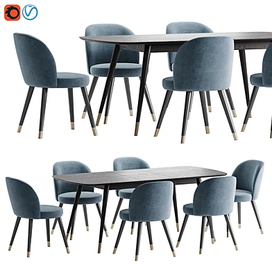candy chair and clover table
