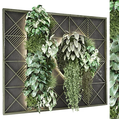 indoor wall vertical garden - Set 1382
