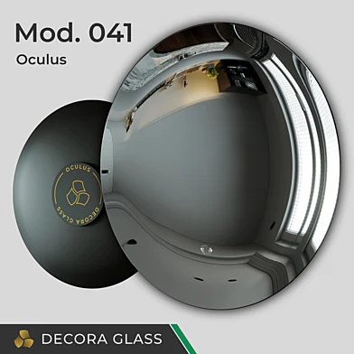 OM Арт-объект зеркало панно Oculus mod. 041