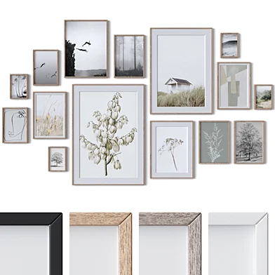 Set of 15 wall paintings 3282