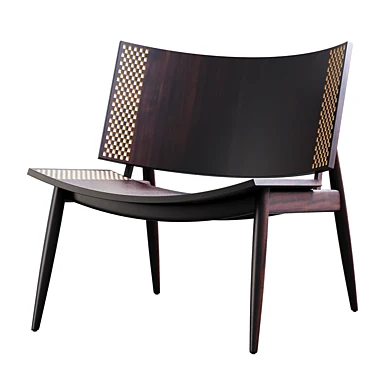 Dama-T Lounge Maple Wenge Armchair