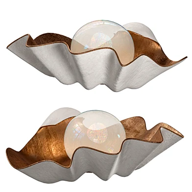 Rockett St George Clam Pearl Shell Table Light