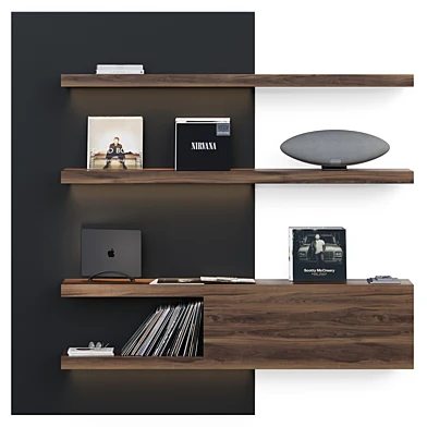 Rack with filling in a modern style