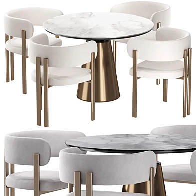 Стул Savoy Стол Milton Carin Casa