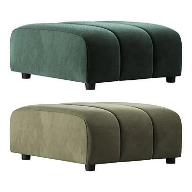 Avalon Channeled Ottoman