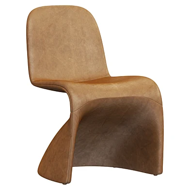 Restoration Hardware Gisele Dolce Faux Leather Dining Side Chair