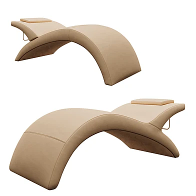 Curved eyelash bed for beauty salon