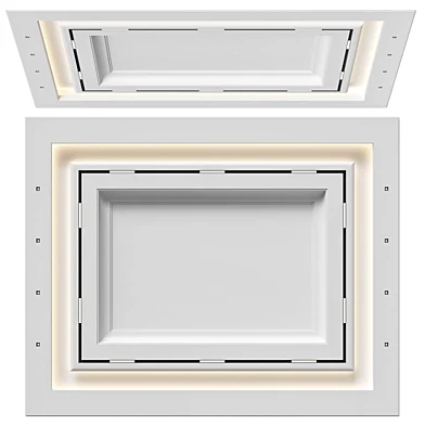 Современный потолок RJ Easy Design 10