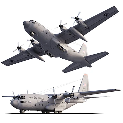 Lockheed C-130 Hercules военно-транспортный самолет средней и большой дальности