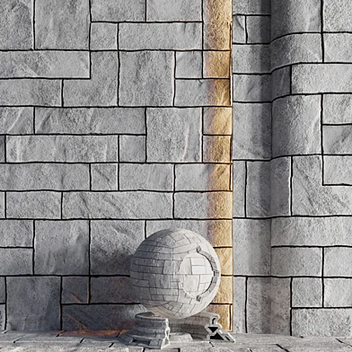 H77 Stone Bricks | PBR | 4K