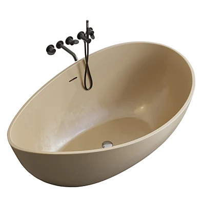 Genova Freestanding Bathtube set 001