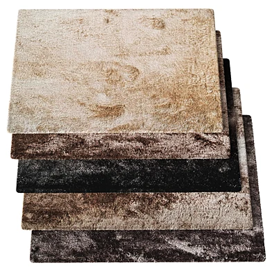 Shaggy rug Whisper Black