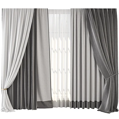 Silk and Cotton Curtain 09