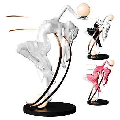 Misha Goddess Statue Floor Lamp
