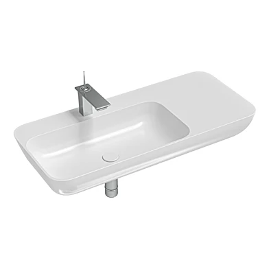 Vincea Solid Surface VWB-6S590MW, 900x400x120