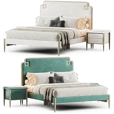 Luxury Art Deco Style Bed