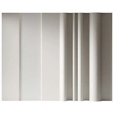 minimalistic wall panel in a modern style