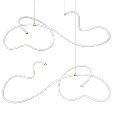 Squiggle LED Pendant Light