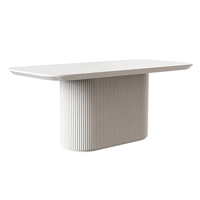 Oval Dining Table Dining Room Table for Kitchen, Bar, Living Room