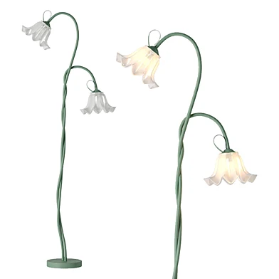Calla Flowers Floor Lamp