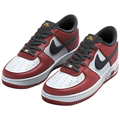 NikeAF1 Red