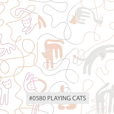 Creativille | Wallpapers | 0580 Playing Cats