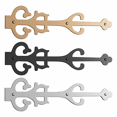 Wrought Iron Dummy Strap Hinge 11" Door Dummy Hinge