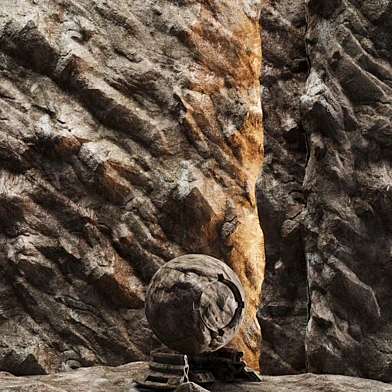 H125 Rock Cliff | PBR | 4K | Seamless | +SBSAR