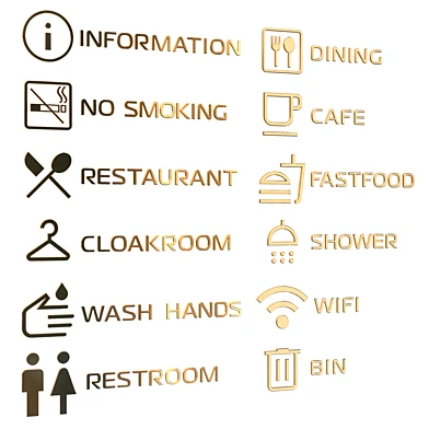 Information Signs Set 007