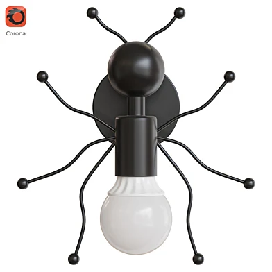 Scandinavian style wall lamp