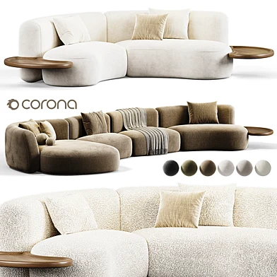 OZE MODULAR SOFA Delcourt Collection