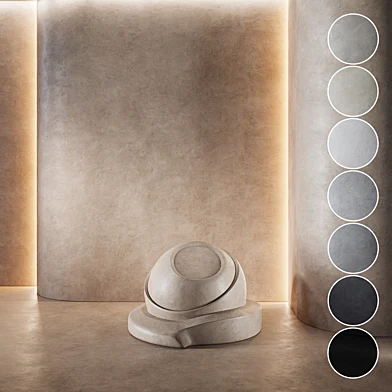 Decorative plaster | Concrete set (seamless) | 48