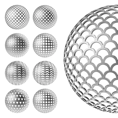 Metal Perforated Set 003