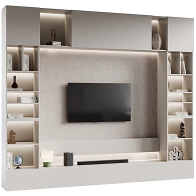 Modern TV Wall 027